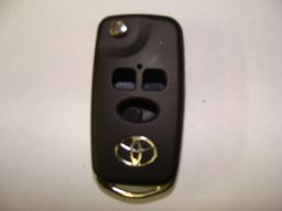Ключ new toyota Corolla, Vios 3 кнопки выкидной 15P 
