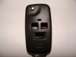 Ключ old Hyundai 3 кнопки выкидной 